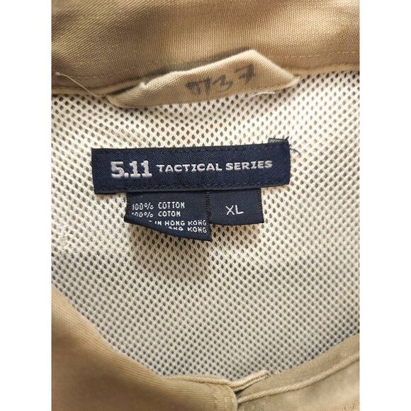 5.11 Tactical military/field shirt vented button up shirt men's XL pockets - Picture 2 of 11